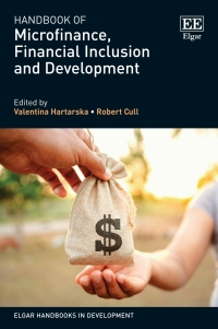 Cover image: Handbook of Microfinance, Financial Inclusion and Development 1st edition 9781789903867