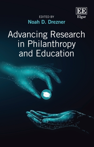 Cover image: Advancing Research in Philanthropy and Education 1st edition 9781789904093