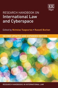 Imagen de portada: Research Handbook on International Law and Cyberspace 2nd edition 9781789904246