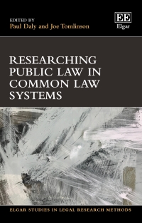 Cover image: Researching Public Law in Common Law Systems 1st edition 9781789904376