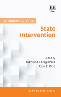 Cover image: A Modern Guide to State Intervention 1st edition 9781789905076