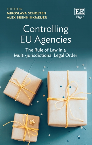 Cover image: Controlling EU Agencies 1st edition 9781789905410