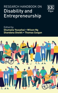 Cover image: Research Handbook on Disability and Entrepreneurship 1st edition 9781789905632