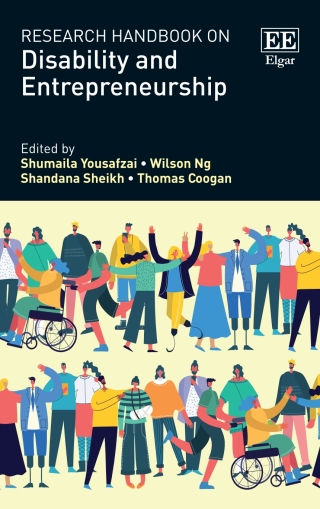 صورة الغلاف: Research Handbook on Disability and Entrepreneurship 1st edition 9781789905632