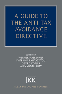 Cover image: A Guide to the Anti-Tax Avoidance Directive 1st edition 9781789905762