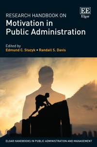 Imagen de portada: Research Handbook on Motivation in Public Administration 1st edition 9781789906790