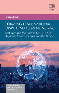 Cover image: Forming Transnational Dispute Settlement Norms 1st edition 9781789907162