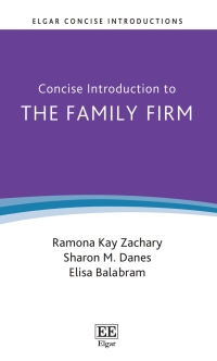 Cover image: Concise Introduction to the Family Firm 1st edition 9781789907360