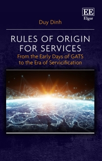 Cover image: Rules of Origin for Services 1st edition 9781789908084