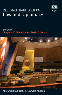 Omslagafbeelding: Research Handbook on Law and Diplomacy 1st edition 9781789908466