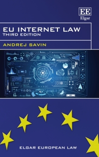 Omslagafbeelding: EU Internet Law 3rd edition 9781789908565