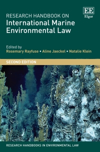 Titelbild: Research Handbook on International Marine Environmental Law 2nd edition 9781789909074