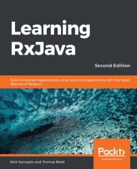Cover image: Learning RxJava 2nd edition 9781789950151