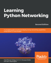 Cover image: Learning Python Networking 2nd edition 9781789958096