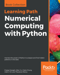 Cover image: Numerical Computing with Python 1st edition 9781789953633
