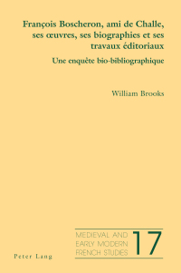 Titelbild: François Boscheron, ami de Challe, ses œuvres, ses biographies et ses travaux éditoriaux 1st edition 9781789974089