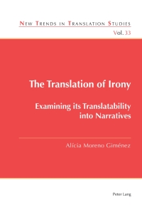 Cover image: The Translation of Irony 1st edition 9781789979848