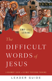 Imagen de portada: The Difficult Words of Jesus Leader Guide 9781791007591