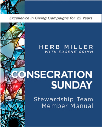 Cover image: Consecration Sunday Stewardship Team Member Manual 9781791024048