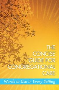 Imagen de portada: The Concise Guide for Congregational Care 9781791024109