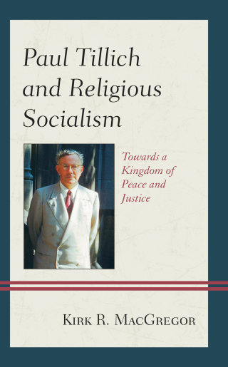 Imagen de portada: Paul Tillich and Religious Socialism 1st edition 9781793605061