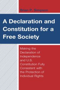 Cover image: A Declaration and Constitution for a Free Society 9781793612205