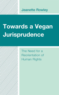 Imagen de portada: Towards a Vegan Jurisprudence 9781793623669