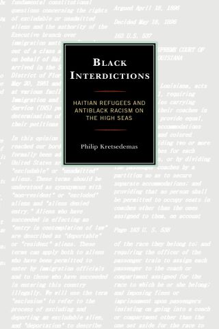 Cover image: Black Interdictions 1st edition 9781793630728
