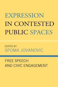 Cover image: Expression in Contested Public Spaces 9781793630933