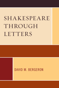 Cover image: Shakespeare through Letters 9781793631688