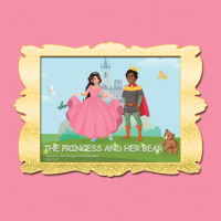 Imagen de portada: The Princess and Her Bear 9781796093513