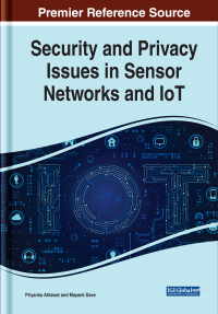 Imagen de portada: Security and Privacy Issues in Sensor Networks and IoT 9781799803737