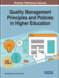 Cover image: Quality Management Principles and Policies in Higher Education 9781799810179