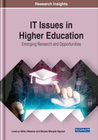Cover image: IT Issues in Higher Education: Emerging Research and Opportunities 9781799810292