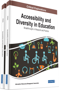 Imagen de portada: Accessibility and Diversity in Education: Breakthroughs in Research and Practice 9781799812135