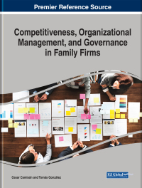 Imagen de portada: Competitiveness, Organizational Management, and Governance in Family Firms 9781799816553