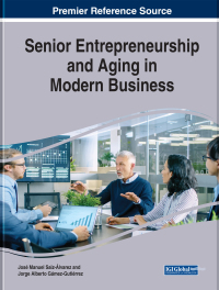 Omslagafbeelding: Senior Entrepreneurship and Aging in Modern Business 9781799820192