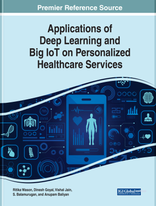 Imagen de portada: Applications of Deep Learning and Big IoT on Personalized Healthcare Services 9781799821014