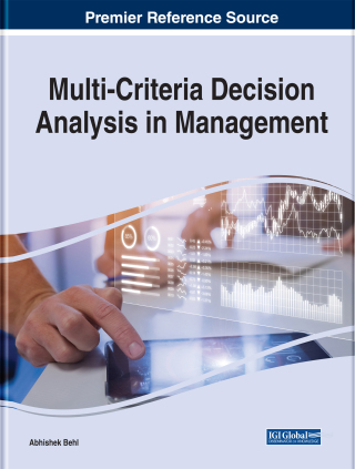 Titelbild: Multi-Criteria Decision Analysis in Management 9781799822165