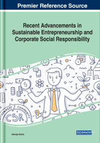 Cover image: Recent Advancements in Sustainable Entrepreneurship and Corporate Social Responsibility 9781799823476