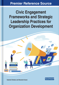 Imagen de portada: Civic Engagement Frameworks and Strategic Leadership Practices for Organization Development 9781799823728