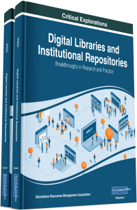 Cover image: Digital Libraries and Institutional Repositories: Breakthroughs in Research and Practice 9781799824633
