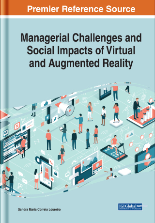 Imagen de portada: Managerial Challenges and Social Impacts of Virtual and Augmented Reality 9781799828747