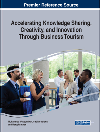 Cover image: Accelerating Knowledge Sharing, Creativity, and Innovation Through Business Tourism 9781799831426