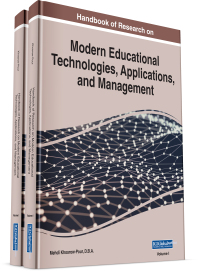 Cover image: Handbook of Research on Modern Educational Technologies, Applications, and Management 9781799834762
