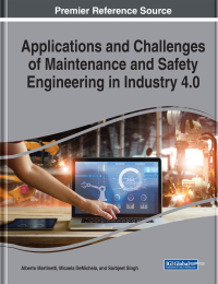Cover image: Applications and Challenges of Maintenance and Safety Engineering in Industry 4.0 9781799839040