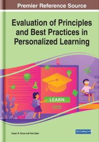 Imagen de portada: Evaluation of Principles and Best Practices in Personalized Learning 9781799842378