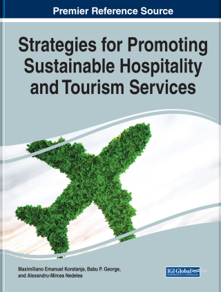 Cover image: Strategies for Promoting Sustainable Hospitality and Tourism Services 9781799843306