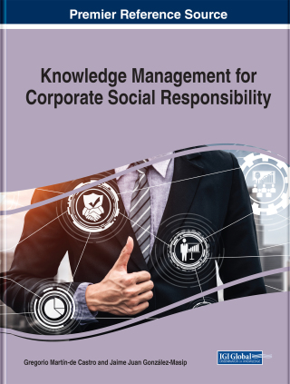 Titelbild: Knowledge Management for Corporate Social Responsibility 9781799848332