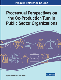 Omslagafbeelding: Processual Perspectives on the Co-Production Turn in Public Sector Organizations 9781799849759